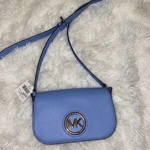 Michael Kors Light Blue Crossbody Bag